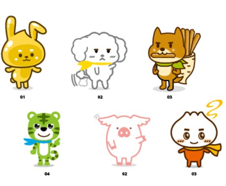愛情込めたキャラクターをお譲りします アレンジも可能です。追加で1ポーズ制作します！ イメージ1