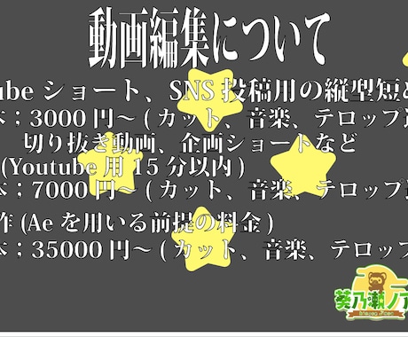 動画編集の案件幅広く承ります イメージ1