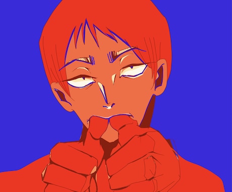 最短即日 アイコン描きます 静かな雰囲気のイラスト描きます イメージ2
