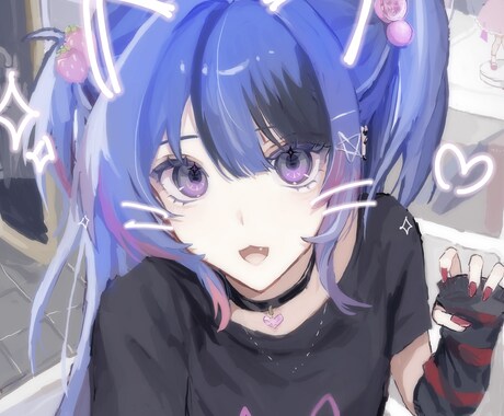 アイコン、一枚絵描きます 5000円~アニメ塗りでは味わえないイラストをお届け！ イメージ1