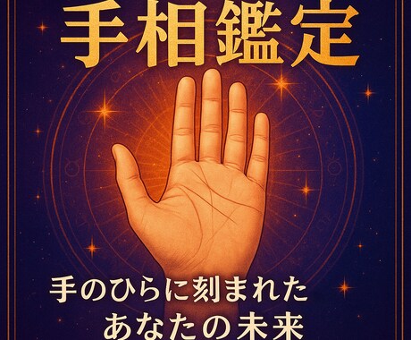 6月限定▼基本プラン無料お試し出来ます 【写真で鑑定】手のひらにはあなたの未来のヒントが刻まれている イメージ1