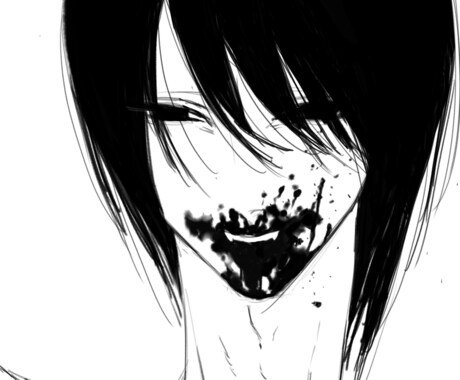 アイコンなど、モノクロで主に男性イラストを描きます あなた専用のキャラデザイラストを描きます イメージ2