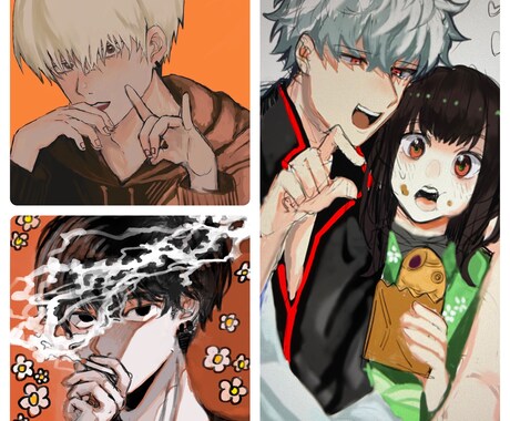 イラストオーダー承ります SNSアイコン、創作、似顔絵、夢絵まで幅広くご対応します！ イメージ2