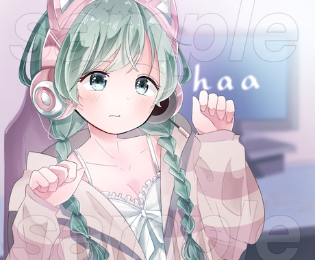 かわいいアイコンイラストお描きします