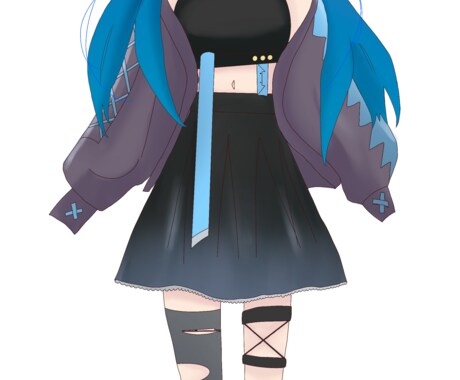 イラスト1枚描きます ご自身のキャラクター二次創作でも可能です。 イメージ2