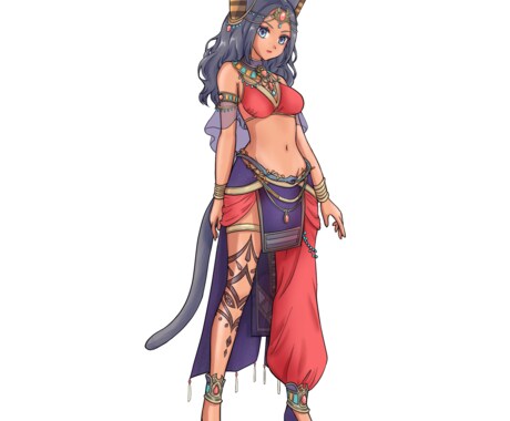 三面図制作します 既存デザインでもキャラデからでもOK！ イメージ2