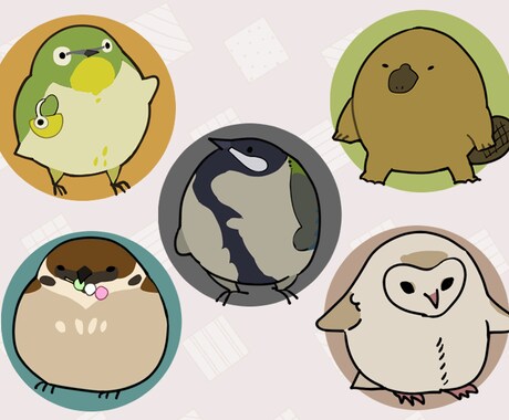 リアルやぽっぷな可愛い動物イラスト描きます アイコン動画など利用できるオリジナルイラスト イメージ2