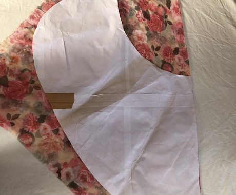 オリジナルのバレエ巻きスカート型紙お分けします ご自身でバレエ巻きスカートを作成される方に！ イメージ2
