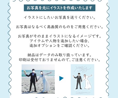 お二人のお写真からウェルカムボード制作します ウェルカムボード・お祝い・記念日などにいかがでしょうか♪ イメージ2