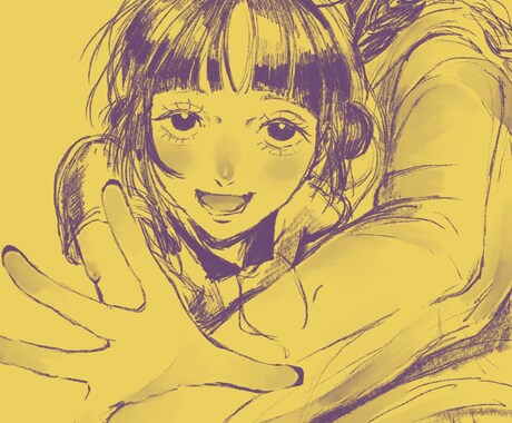 かわいい癖になる女の子描きます イラスト依頼お待ちしております！ イメージ2