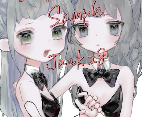 ラフっぽいデジタルイラストをご提供します ミニキャラから等身キャラ、なんでもお描きします イメージ1