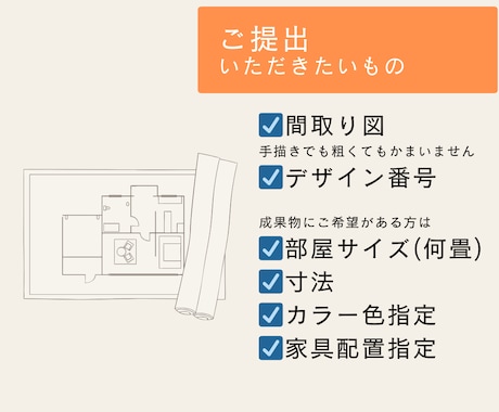 選べるデザイン【広告用間取図】作成いたします ネット広告やマイソクに必要な間取り図を作成します イメージ2