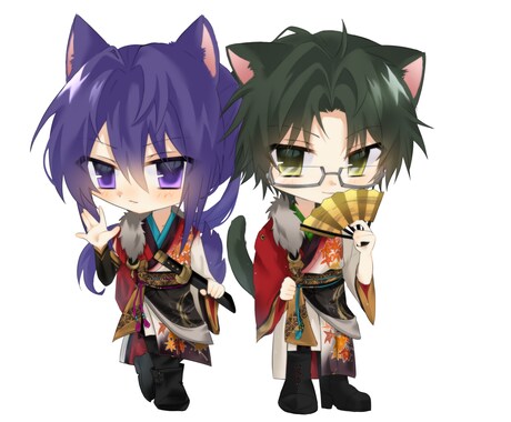 可愛い萌え系イラストを描きます 商用利用可能！可愛い絵を描かせてください♪ イメージ2
