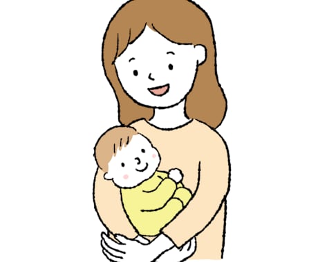 ほのぼの可愛いイラストをお描きします ⭐︎子育てや女性向けのテーマの挿絵におすすめです！ イメージ2