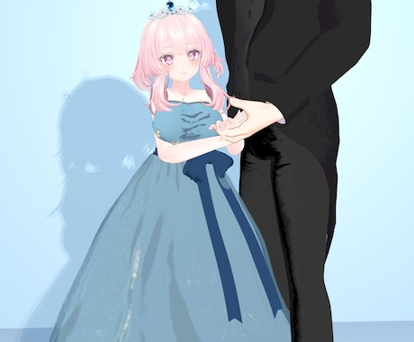 3Dモデル衣装のワンオフ制作を承ります VRChat向けのオリジナル衣装を制作致します。 イメージ2