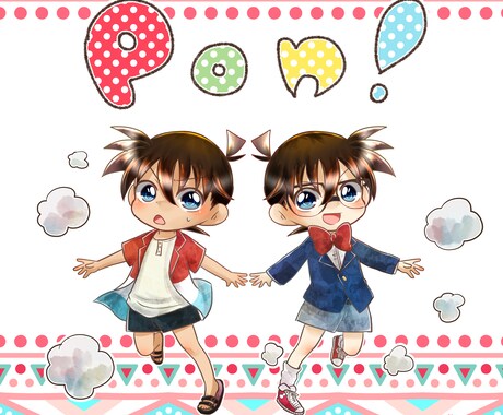 あなたの線画を色塗りします キラキラな色味や線画からもOK イメージ2