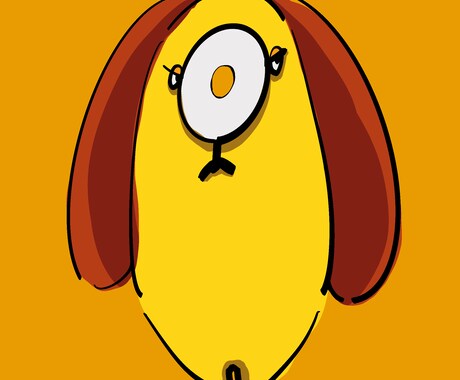 ポップなイラスト描きます 色の奇抜な可愛いポップイラスト描きます！ イメージ2