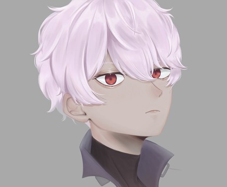 SNSアイコン等様々な用途のイラストを承ります バストアップ／アニメ塗り・厚塗りに対応できます！ イメージ2