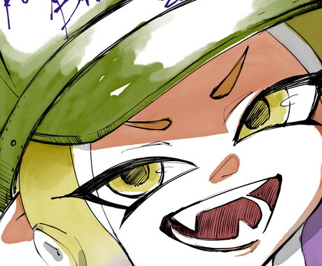SNSのアイコンやヘッダー描きます かっこいい絵柄からかわいい絵柄までお受け致します。 イメージ2