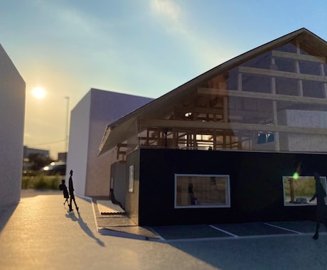 現役建築学生がつくる建築模型を販売しています 主に住宅(白模型・スタディ模型など)を作成します。 イメージ1
