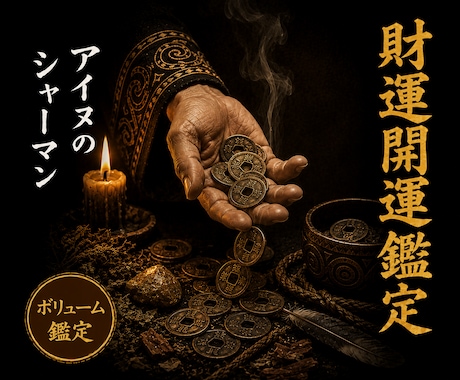 金脈開通◎閉ざされた金運の道を開きます 精霊の力を借り、滞った金脈の流れを視ます イメージ1