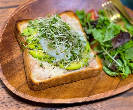 どこかのカフェっぽい料理を作って楽しむ方法教えます 手軽に買える材料でお家でカフェ気分！！ イメージ2