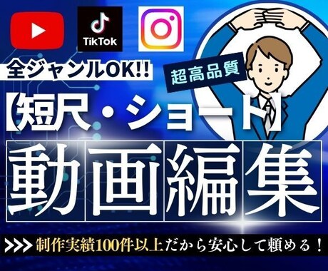 TikTokなどのショート動画を編集いたします TikTokで総再生100万再生達成した僕がベストな物を制作 イメージ1