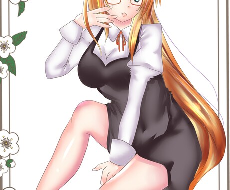 アイコンを描きます 女の子キャラのアイコンがほしい人におすすめかなっ イメージ1
