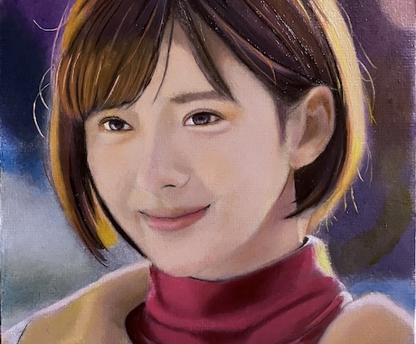 油絵 | 似顔絵作成 | ココナラ