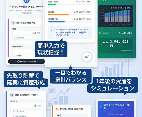 月10万貯金に成功「予算配分ツール」提供します 「なんとなく」浪費が止まる！貯金ができる広告なし自作ツール イメージ1