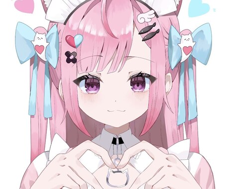 安め＆高クオリティ！可愛い女の子アイコン描きます アイコン1枚3000円から！選べる2パターンの絵柄！ イメージ2