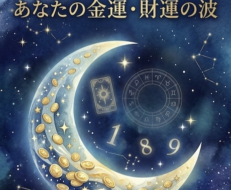 あなたの金脈財運の波を読み解き豊かな未来へ導きます 「具体的な行動時期がわかる！星が教えるあなただけのバイブル」 イメージ1