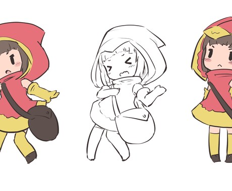 女の子の絵を描きます なぜか経験豊富なITエンジニアが描きます イメージ2