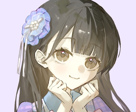 可愛い！アイコンイラストを制作します SNS用、個人用に厚塗りで雰囲気のあるアイコンを描きます イメージ2