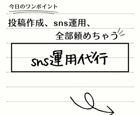 充実サポート付きのsns運用代行を行います 【sns運用代行で周りとの差を付けよう！】 イメージ2