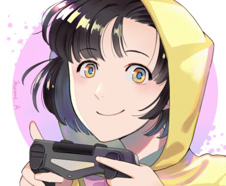 アイコン作成します 可愛いものからガチムチまでお描きします! イメージ1