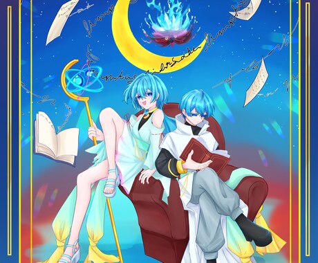 一枚絵を制作いたします キービジュアルや動画のサムネイルなどの一枚絵 イメージ2