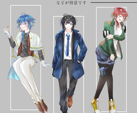 イラスト制作いたします ブラシの重厚なタッチであなただけのイラストをお作りします イメージ2