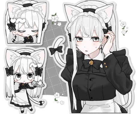 キャラクターイラストを描きます 可愛いイラストで柔軟にご要望にお応えできます！ イメージ2