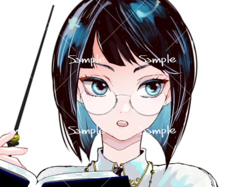 SNSのアイコン作成いたします 人物イラストアイコン作成いたします。 イメージ2