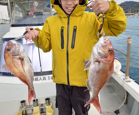 釣船(遊漁船)船長がタイラバの釣り方を伝授します 遊漁船(釣り船)船長がタイラバ初心者の方にアドバイスします イメージ1