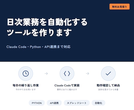 AIで日次業務の自動化ツールを作ります Claude Codeで作る、毎日の自動化ツール イメージ1