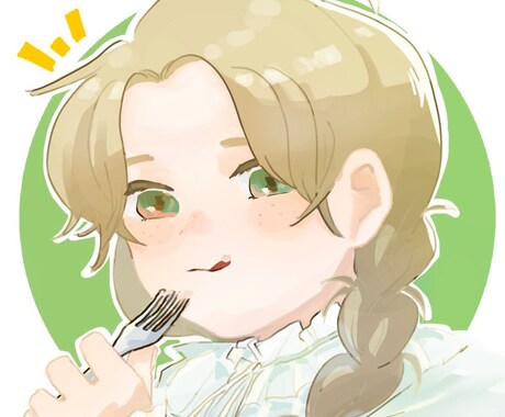 最短3日納品｜配信者向けSNSアイコン描きます 中性・透明感のある絵柄で親しみやすいアイコンをお届けします！ イメージ2