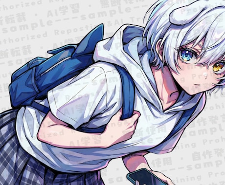VTuber・配信者向け　立ち絵一枚絵制作します 配信・SNS・活動用に使いやすいイラストを制作します。 イメージ1