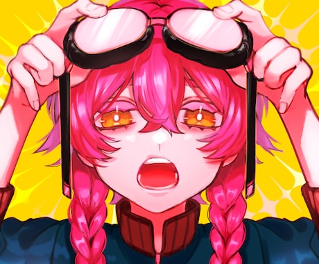 オーダーメイドイラスト描きます ダークかつポップなキャライラストが得意です。 イメージ1
