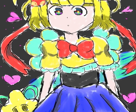 イラストの作成をします 正面画のイラストなら得意完全初心者向け イメージ1