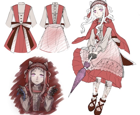 表情筋しんでる系!?立ち絵描きます 表情筋関係なくあなたの萌え、教えてください。 イメージ2