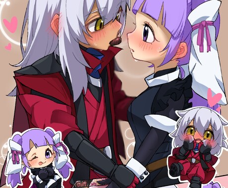 SNS用のイラストを描きます かわいいデフォルメ寄りのイラスト イメージ2