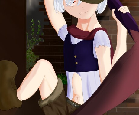 商用のキャラクターのイラストを描きます 独特な雰囲気のあるキャラクターをお求めの方に イメージ2