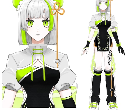 商用利用可◎お気に入り確定☆立ち絵イラスト描きます Vtuber、IRIAM、TRPGの立ち絵に！ イメージ1